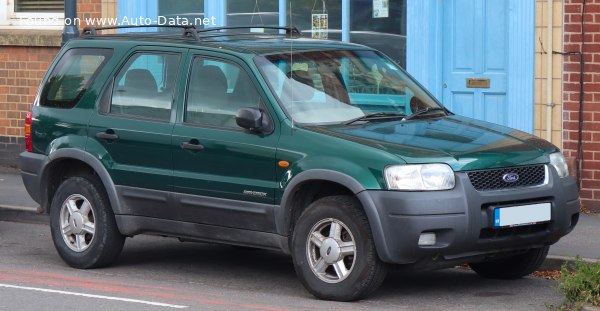 Full specifications and technical details 2000 Ford Maverick II 3.0 i V6 24V AWD (197 Hp)