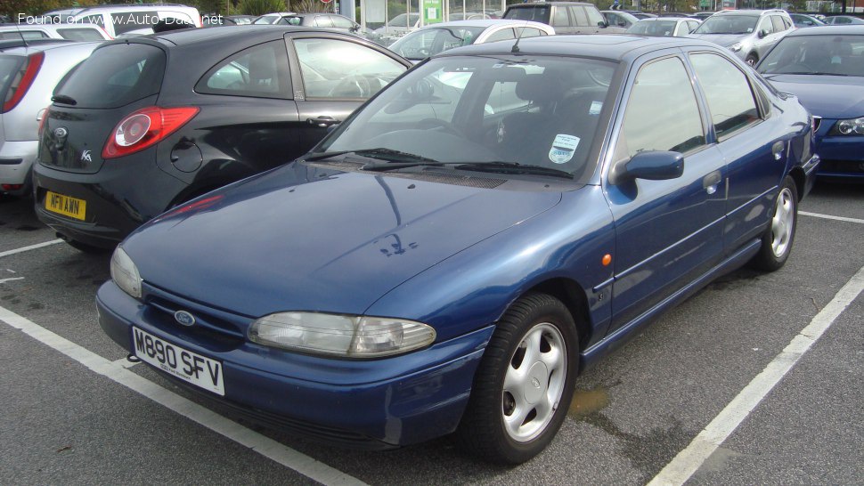 المواصفات والتفاصيل التقنية الكاملة 1993 Ford Mondeo I Hatchback 1.6 i 16V (90 Hp)