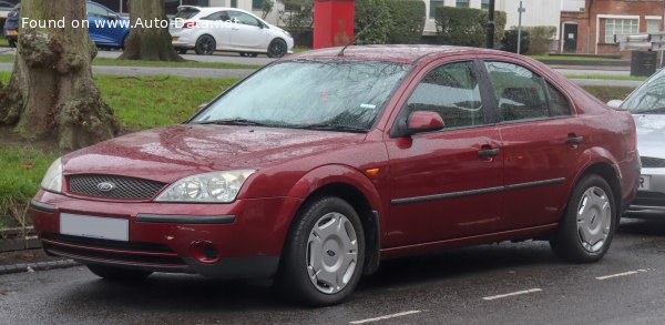 المواصفات والتفاصيل التقنية الكاملة 2001 Ford Mondeo II Hatchback 1.8 16V (125 Hp)