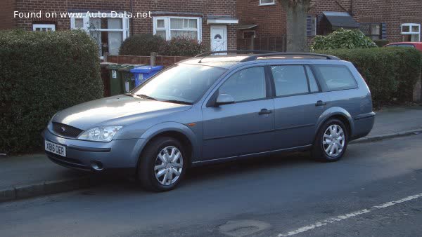 Full specifications and technical details 2001 Ford Mondeo II Wagon 2.5 V6 (170 Hp) Automatic
