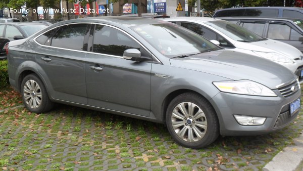 المواصفات والتفاصيل التقنية الكاملة 2007 Ford Mondeo III Sedan 2.0 TDCi (130 Hp)