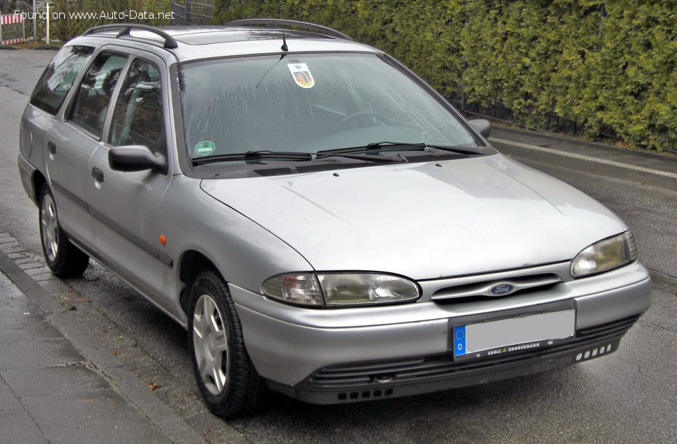 المواصفات والتفاصيل التقنية الكاملة 1993 Ford Mondeo I Wagon 1.8 i 16V (115 Hp)