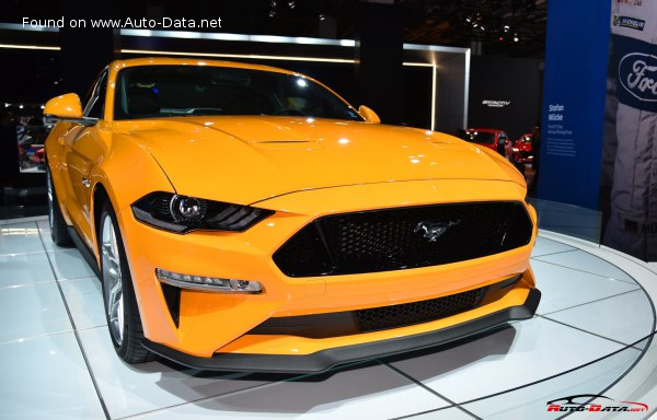 Vollständige Spezifikationen und technische Details 2017 Ford Mustang VI (facelift 2017) Shelby GT350 5.2 V8 (526 Hp)