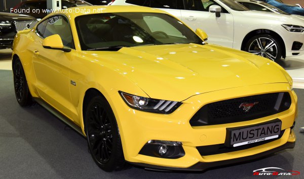 Full specifications and technical details 2015 Ford Mustang VI 3.7 V6 (304 Hp) Automatic