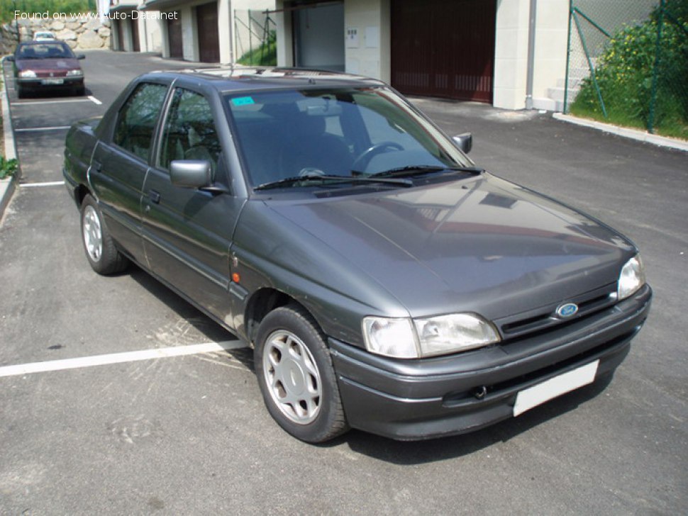 المواصفات والتفاصيل التقنية الكاملة 1992 Ford Orion III (GAL) 1.8 i 16V (105 Hp)