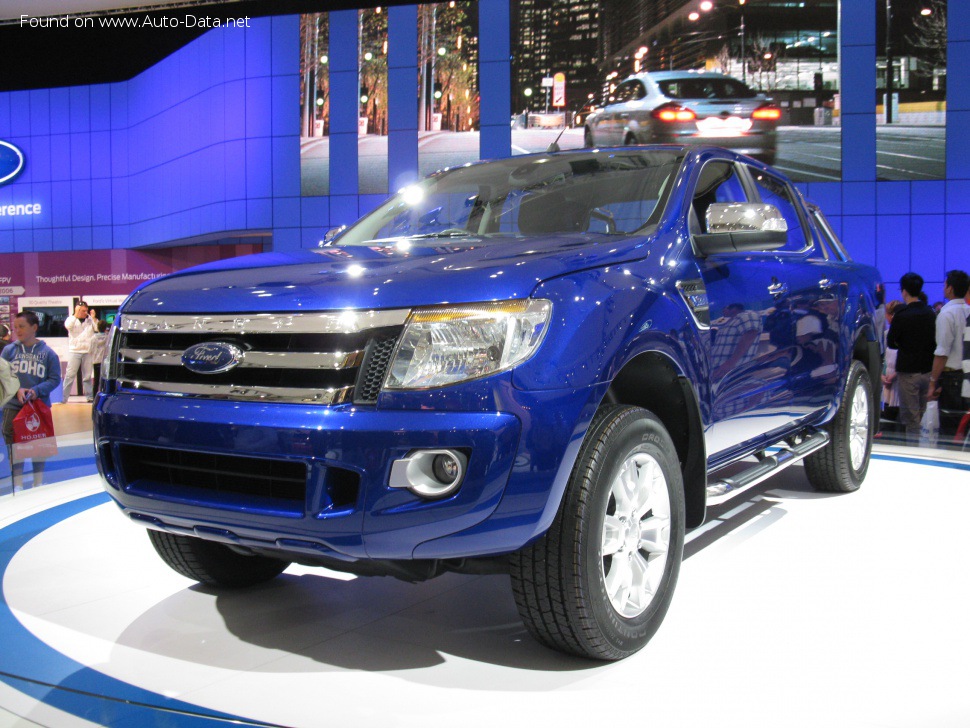 Full specifications and technical details 2009 Ford Ranger II Double Cab (facelift 2009) 2.5 TDCi (143 Hp) Automatic