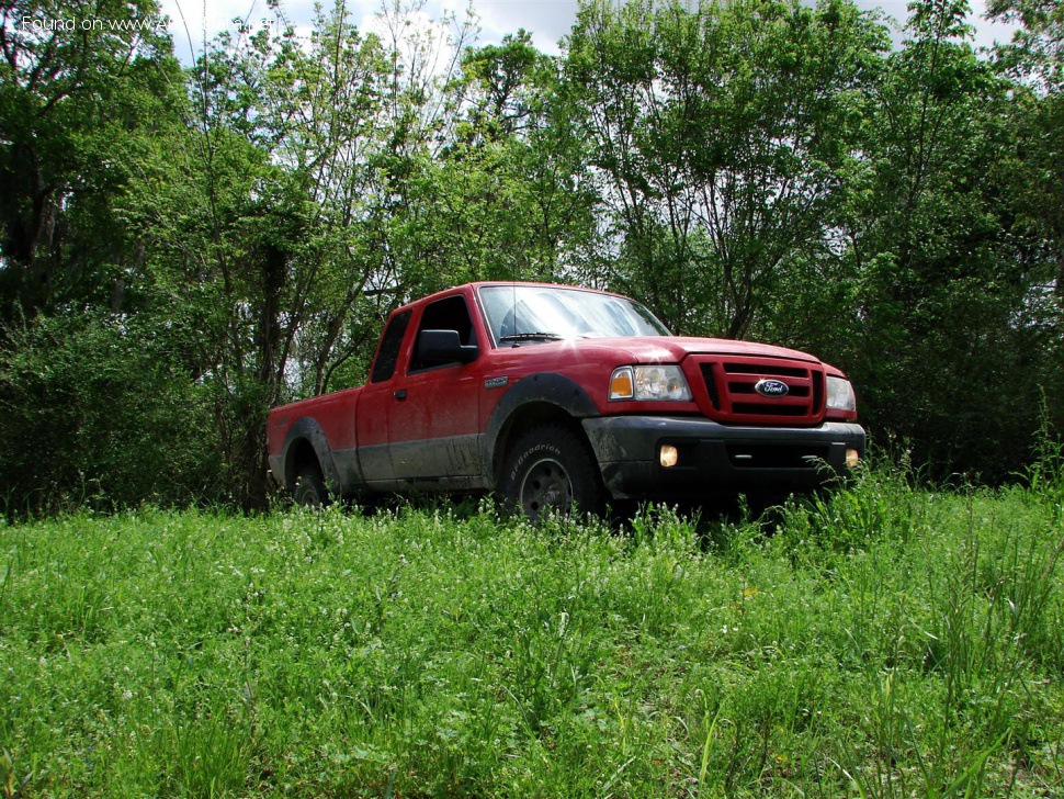 Full specifications and technical details 2006 Ford Ranger II Super Cab 2.3 (143 Hp) 4x4