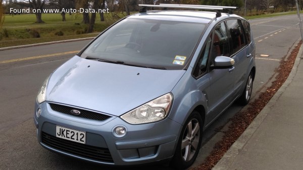 Full specifications and technical details 2006 Ford S-MAX 2.0 TDCi (130 Hp)