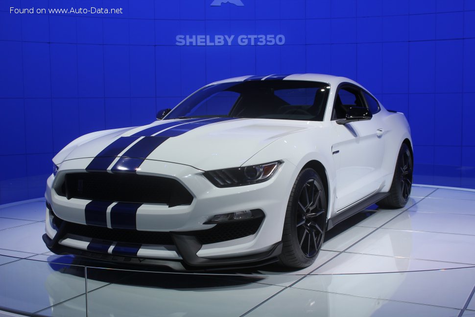 Vollständige Spezifikationen und technische Details 2016 Ford Shelby III GT 350 5.2 (533 Hp)