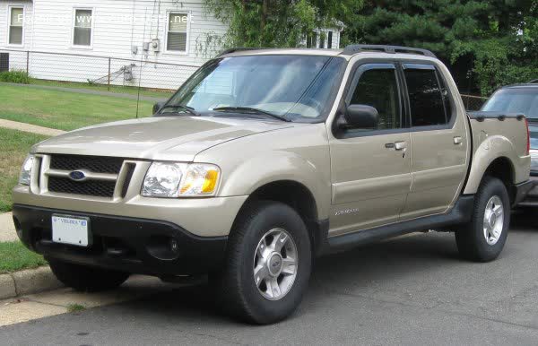 Spécifications complètes et détails techniques 2001 Ford Sport Trac I 4.0 L V6 (210 Hp) Automatic