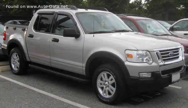 Vollständige Spezifikationen und technische Details 2007 Ford Sport Trac II 4.0 L V6 (210 Hp) Automatic