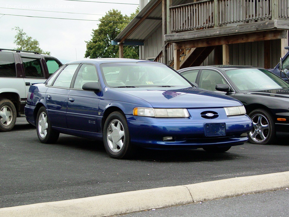 Full specifications and technical details 1992 Ford Taurus II 3.8 V6 (141 Hp) Automatic