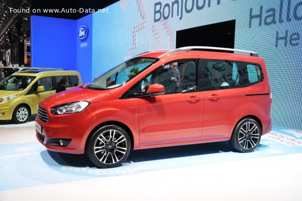 Spécifications complètes et détails techniques 2014 Ford Tourneo Courier I 1.5 TDCi (75 Hp)