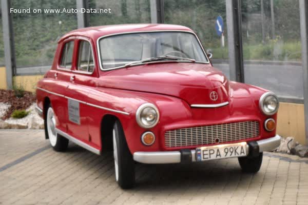 Vollständige Spezifikationen und technische Details 1967 FSO Warszawa 223 2.1 (77 Hp)