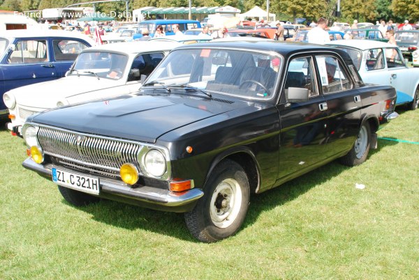 المواصفات والتفاصيل التقنية الكاملة 1986 GAZ 2410 2.4 (100 Hp)