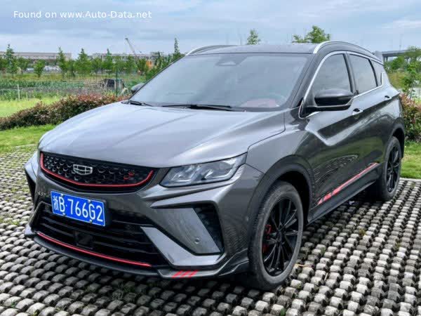 Spécifications complètes et détails techniques 2021 Geely Binyue (facelift 2021) 1.5TD (181 Hp) DCT