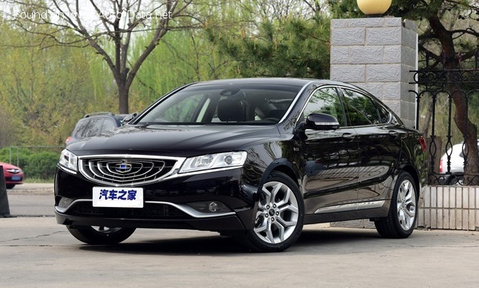 Full specifications and technical details 2015 Geely GT 2.4 (162 Hp) Automatic