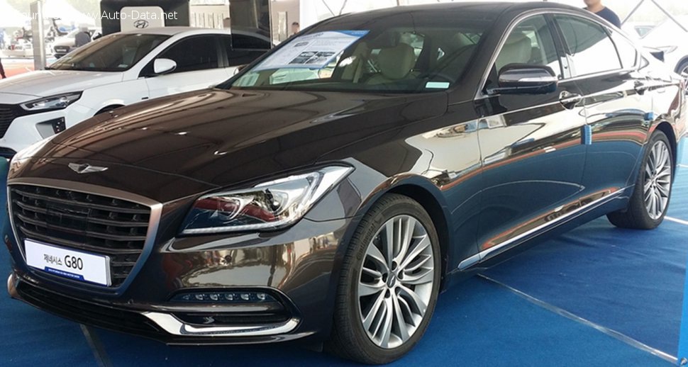 Full specifications and technical details 2016 Genesis G80 I 3.8 GDi (315 Hp) AWD Automatic