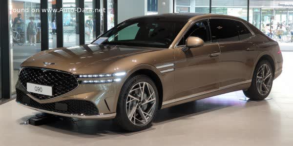 Vollständige Spezifikationen und technische Details 2021 Genesis G90 II 3.5 T-GDi V6 (380 Hp) AWD Automatic 5 Seat