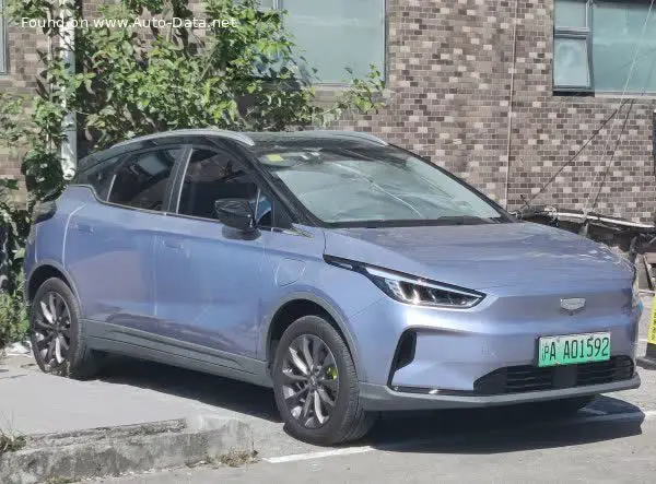 Spécifications complètes et détails techniques 2019 Geometry C 53 kWh (204 Hp) Electric