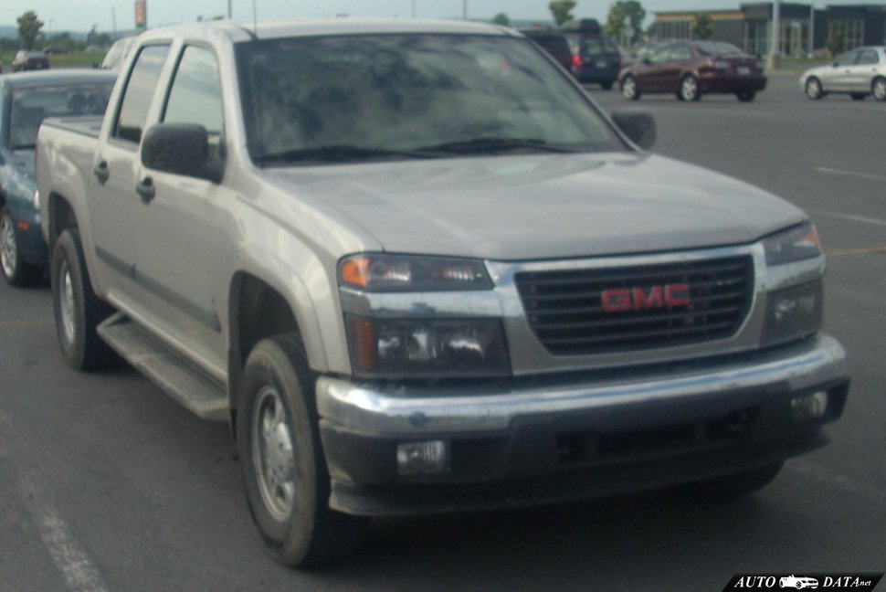 المواصفات والتفاصيل التقنية الكاملة 2004 GMC Canyon I Crew cab 2.8 (175 Hp) Automatic