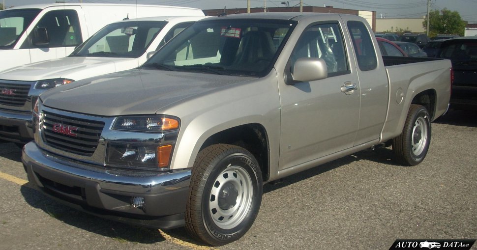 Full specifications and technical details 2004 GMC Canyon I Extended cab 2.8 (175 Hp) 4WD