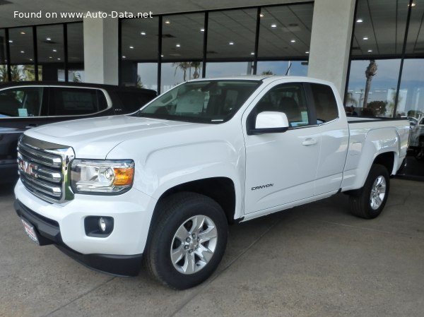 المواصفات والتفاصيل التقنية الكاملة 2015 GMC Canyon II Extended cab Long box 3.6 V6 (305 Hp) Automatic