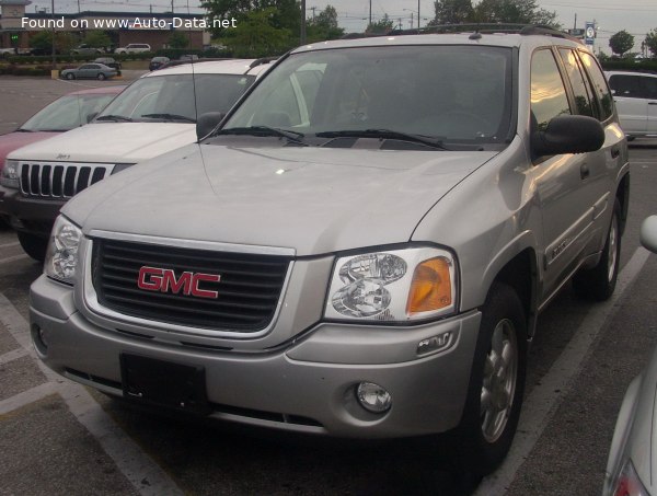 المواصفات والتفاصيل التقنية الكاملة 2003 GMC Envoy II (GMT360) 4.2i 24V (275 Hp) 4x4 Automatic