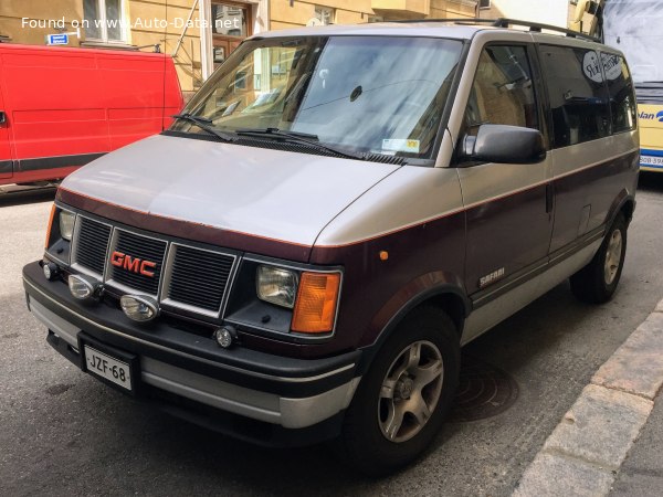 المواصفات والتفاصيل التقنية الكاملة 1989 GMC Safari I 4.3i V6 (145 Hp)