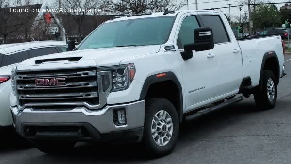 Spécifications complètes et détails techniques 2018 GMC Sierra 1500 V (GMTT1XX) Crew Cab Standard Box 5.3 V8 (355 Hp) 4WD 10 Automatic