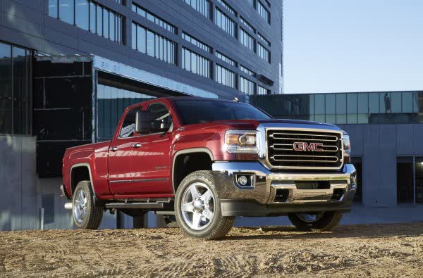 Vollständige Spezifikationen und technische Details 2015 GMC Sierra 2500HD IV (GMTK2XX) Double Cab Standard Box 6.6 Duramax TD V8 (397 Hp) Automatic