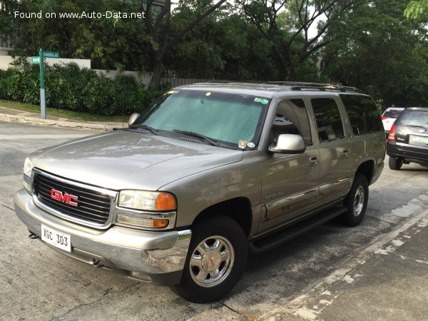 المواصفات والتفاصيل التقنية الكاملة 2001 GMC Yukon XL II (GMT800) 2500 8.1 V8 (340 Hp) 4WD Automatic