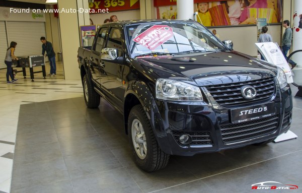 المواصفات والتفاصيل التقنية الكاملة 2011 Great Wall Steed 5 2.0 TCI (150 Hp) 4x4