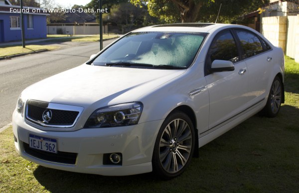 المواصفات والتفاصيل التقنية الكاملة 2013 Holden Caprice (WN) 6.0 V8 (354 Hp)