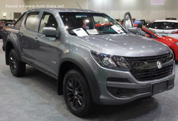 Vollständige Spezifikationen und technische Details 2017 Holden Colorado II Crew Cab (facelift 2017) 2.8 Duramax (200 Hp) 4x4 Automatic