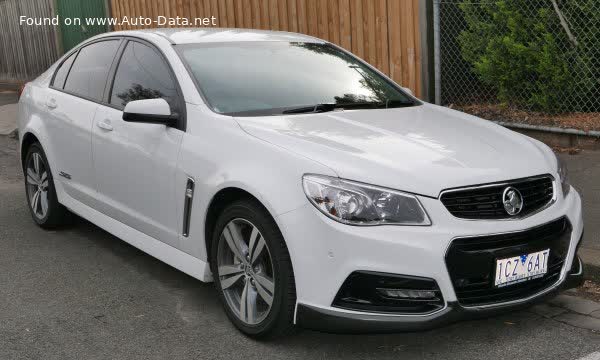 Vollständige Spezifikationen und technische Details 2014 Holden Commodore Sedan IV (VF) 3.6 SIDI V6 (286 Hp)