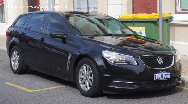 المواصفات والتفاصيل التقنية الكاملة 2015 Holden Commodore Sportwagon IV (VFII, facelift 2015) 3.6 SIDI V6 (286 Hp) Automatic