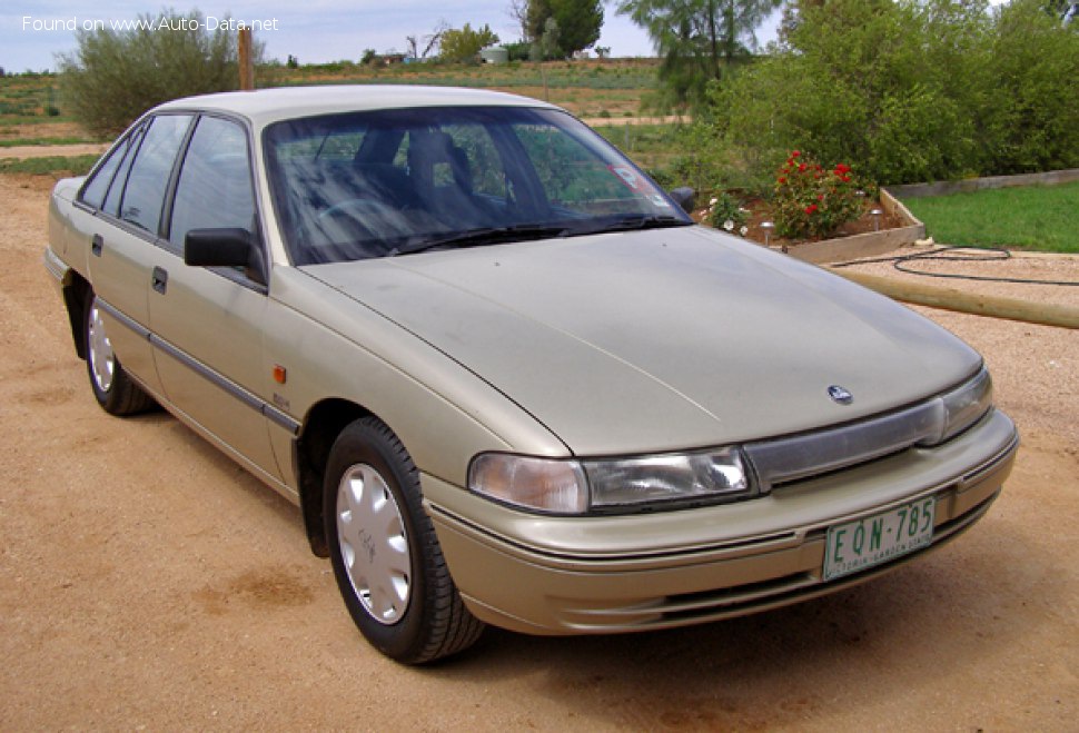 المواصفات والتفاصيل التقنية الكاملة 1992 Holden Commodore 3.8 i V6 SS (177 Hp)