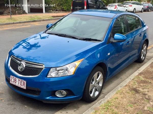 المواصفات والتفاصيل التقنية الكاملة 2011 Holden Cruze Hatch (JH) 1.4 iTi (140 Hp) Automatic