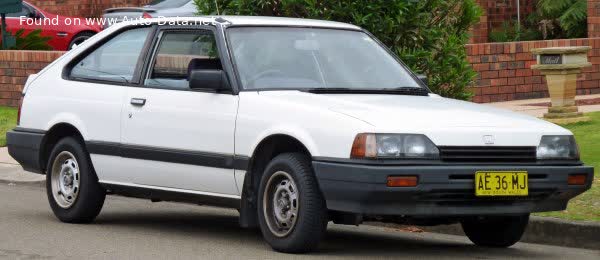Full specifications and technical details 1983 Honda Accord II Hatchback (AC,AD facelift 1983) 1.6 EX (AC) (88 Hp)