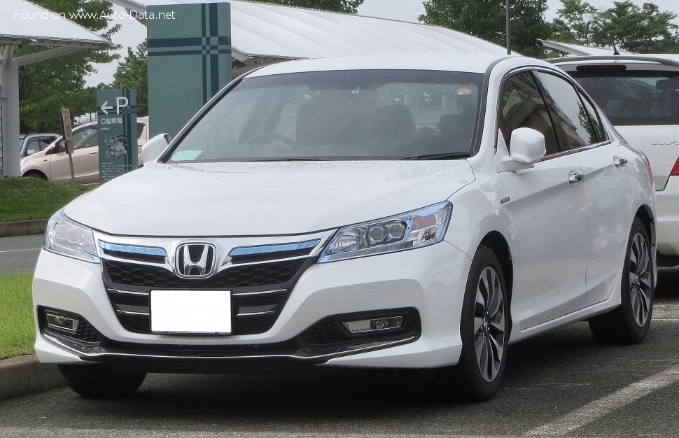 Full specifications and technical details 2013 Honda Accord IX 2.0 (196 Hp) Plug-in Hybrid e-CVT