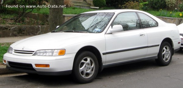 المواصفات والتفاصيل التقنية الكاملة 1993 Honda Accord V Coupe (CD7) 2.2i ES (150 Hp)