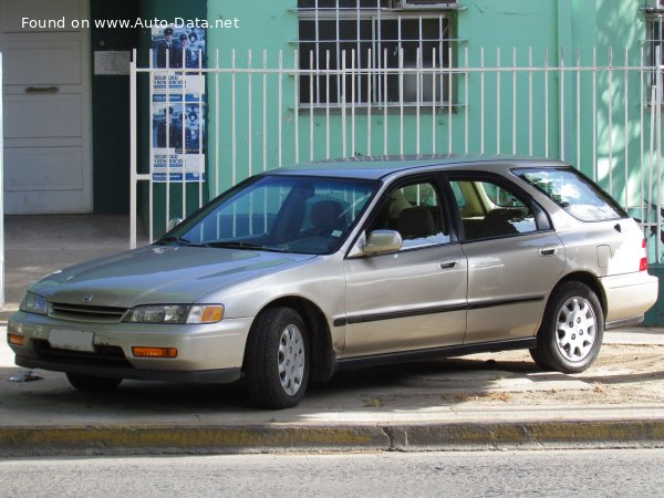 المواصفات والتفاصيل التقنية الكاملة 1993 Honda Accord V Wagon (CE) 2.2i ES (CE1) (150 Hp)