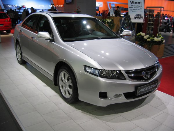 Full specifications and technical details 2002 Honda Accord VII 2.0 i-VTEC 16V (155 Hp) Automatic