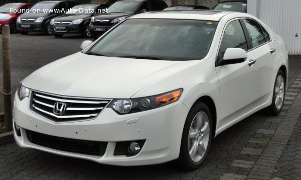 Full specifications and technical details 2007 Honda Accord VIII 2.4i Automatic (201 Hp)