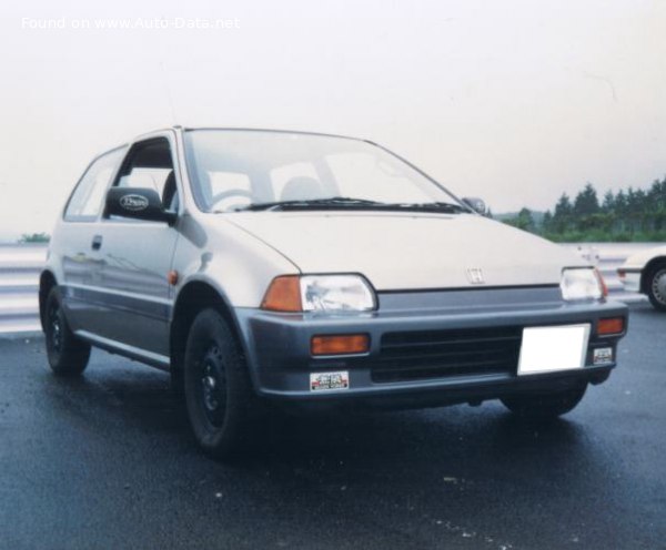 Full specifications and technical details 1986 Honda City II 1.3 (82 Hp)