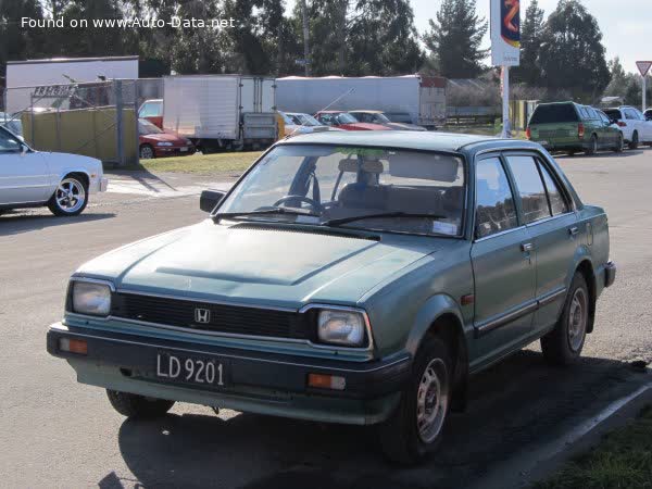 المواصفات والتفاصيل التقنية الكاملة 1979 Honda Civic II 1.3 (60 Hp)