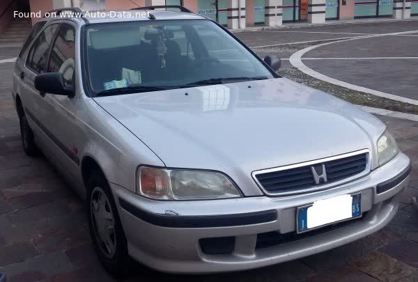 Spécifications complètes et détails techniques 1998 Honda Civic VI Wagon 1.4 16V (90 Hp)