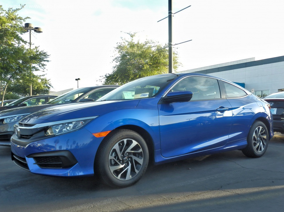 المواصفات والتفاصيل التقنية الكاملة 2016 Honda Civic X Coupe 2.0 (158 Hp)