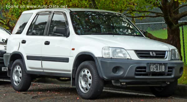 Spécifications complètes et détails techniques 1999 Honda CR-V I (RD) 2.0 16V (147 Hp) Automatic